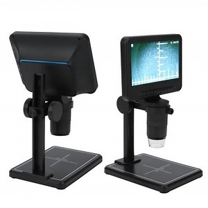 Microscope vidéo USB FDIT - Écran 5 pouces - Capteur CMOS 2 MP - LED 8PCS