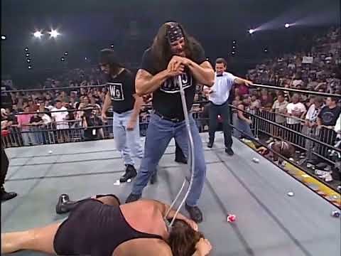 The NWO Destroy WCW! Feat Rowdy Roddy Piper, DDP, Giant, Harlem Heat, Ric Flair & Kevin Greene 1997