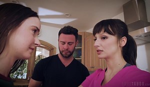hazel moore liz jordan hailey rose - the party's over - puretaboo