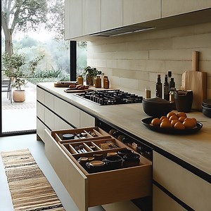 [Hot Item] Melamine Luxury Kitchen Cabinet Modern Design Kitchen Cabinet Set Furniture Cabinet Kitchen