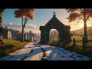 Winter Wonderland 4K AI Art Screensaver | Ambient Relaxation