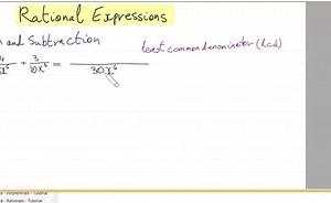 Rational Expressions: Addition and Subtraction