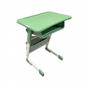 [Hot Item] Romania Middle School Table and Chair Wooden Classroom Furniture Student Desk and Chair Set