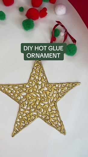 DIY Hot Glue Christmas Ornaments: Easy Craft Ideas