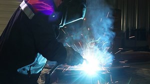 Professional Blacksmith Welding Metals Using Protective Stock Footage Video (100% Royalty-free) 1046843080 | Shutterstock