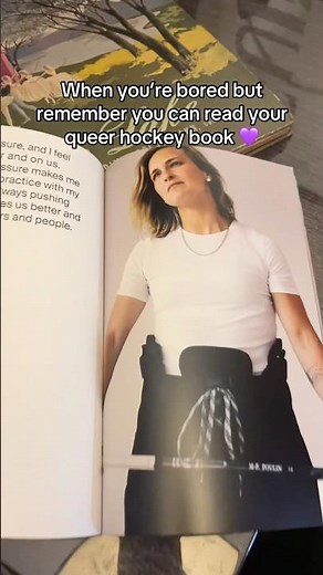 LSTW Women’s Hockey Edition 💜 #queerMedia #Lesbians #queer #womensHockey #pwhl #PoulinAndStacey