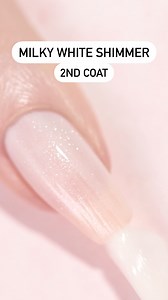 Introducing our only white polish legally allowed to be milky🥛 Milky White Shimmer is what it says: a buildable sheer bright milky white formula with a fine white shimmer gleaming throughout✨ would cry over this spilled milk... 😢 #holotaco #milkywhiteshimmer 💿🌮 | Holo Taco