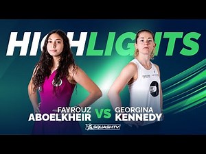 🇪🇬 Aboelkheir v Kennedy 🏴󠁧󠁢󠁥󠁮󠁧󠁿 | Paris Squash 2024 | RD2 HIGHLIGHTS