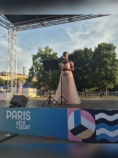 Hymne de l'Algérie - Qasaman - JO Paris 2025 - Chanteuse : Founé DIARRA