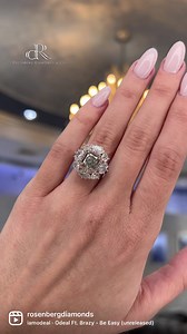 23 reactions | Two extremely rare Fancy Colored Diamonds to brighten your day!  • • • • • #RosenbergDiamonds #fancygreendiamond #fancycolordiamonds #cushioncut #radiantcut #luxuryjewelry | Rosenberg Diamonds & Co. | Facebook