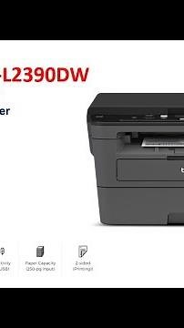Brother Laser Printer HL L2390DW Unboxing & Features
