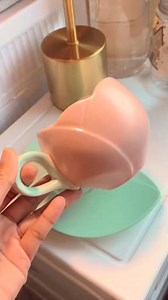 1K views |  A gift that feels truly royal This premium tulip ceramic cup with saucer adds class to every table  ✔️ Smooth glossy ceramic ✔️ Elegant saucer design ✔️ Ideal for home or gifting Order now & elevate your serveware collection ✨ | Bin Zahid Market | Facebook