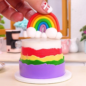19K views · 1.9K reactions | Oddly Satisfying Colorful Cake Decorating Compilation | Teeny Cakes | Facebook