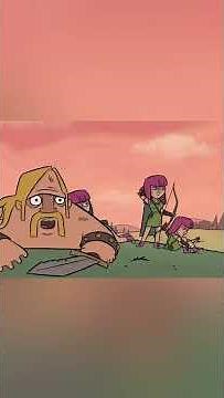 The beautiful warrior healer from CLASH-A-RAMA #shorts #clashroyale #clash-a-rama