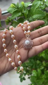 32 reactions · 4 comments | Available only at Pearl Paradise by Sabrina Natural Champagne color pearls & Rotating pendant with extra shiny Pink CZ . A jewelry couldn't be more beautiful. Directly imported from Thailand . | Pearl Paradise by Sabrina | Facebook