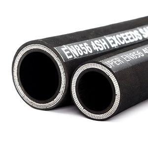 [Hot Item] Two Wire Braided High Pressure Hydraulic Rubber Hose