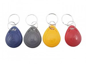 [Hot Item] Multicolor ABS RFID Keyfob Mini Waterproof Keychain Tag 125kHz Access Control Card