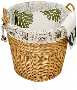 [Hot Item] PP Wicker Laundry Basket with Lining
