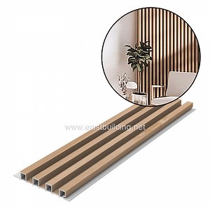 [Hot Item] 3D Wall Cladding Sheet PVC Slats
