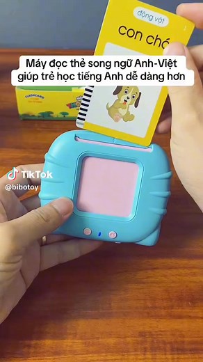 Máy học song ngữ Tiếng Anh - Tiếng Việt cho bé Dễ dàng đọc và học từ vựng, chủ đề thú vị cho bé hứng thú với việc học Ba mẹ nên mua về cho con nhé | Nhà Sách Măng Non