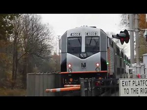 Railfanning on the Bergen Line at Radburn 11/18/2018