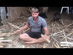 What happens when you split timber inline with a knot.