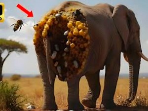 45K views · 1K reactions | Emergency Animal Rescue Saving a Pregnant African Elephant from a Deadly Swarm of Bees | Rainbow after the storm | Facebook