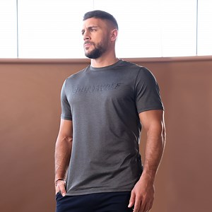 Core AeroTech Muscle T-shirt - Black Marl | Gym T-shirt Men