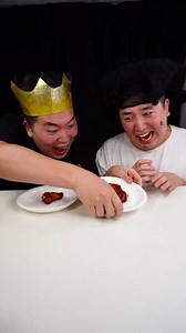 35K views · 357 reactions | Greedy King Stole the Big Spicy Drumstick  But Who Gets the Gold & Cake #funny #mukbang #먹방 | HUBA 후바 | Facebook
