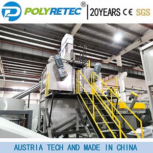 [Hot Item] Waste Plastic Pet HDPE Bottle Drum Crushing Washing Recycling Machine Line with CE Certificate