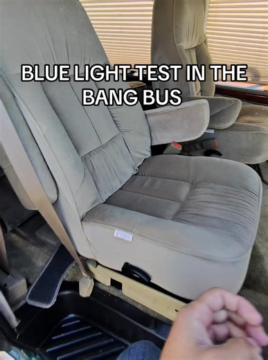 Exploring the Blue Light Test in the Bang Bus