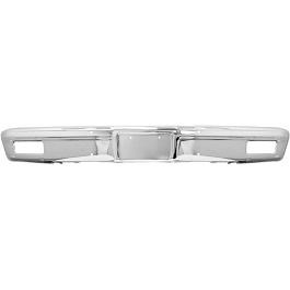 Bumper Steel Chrome Front Without Impact Strip Holes Chevrolet C10 1981-1982