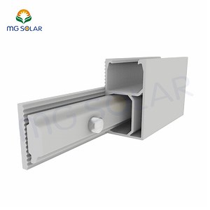 [Hot Item] Support Customization Aluminum Roof Rail Connector for Solar Mounting Bracket Splice