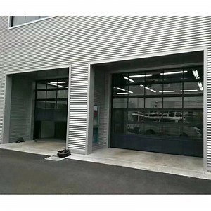 [Hot Item] Modern Style Rustproof Soundproof Vertical Bi Folding Bi-Fold Garage Doors