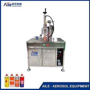 [Hot Item] LPG Butance Gas Filling Machine Aerosol Refilled Equipment
