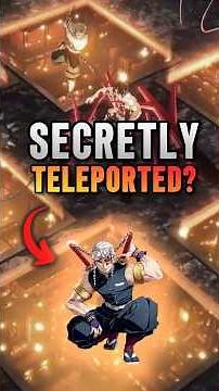 Tengen Uzui Escaped the Infinity Castle?! 🤯 Demon Slayer Explained #demonslayer #Shorts