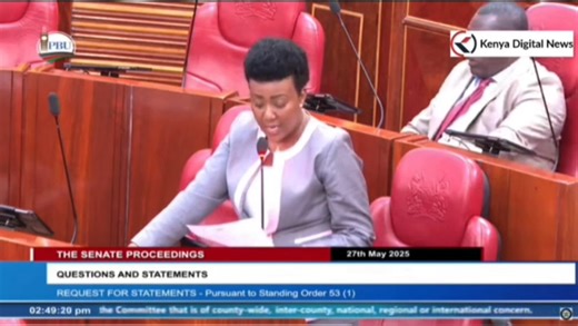 36 reactions | Tuesday, 27th May 2025, during the Senate proceedings, while tabling a statement about, operalization of the victim protection trust fund. #YouthAndWomenAdvocate | Senator Tabitha Mutinda Munene. | Facebook
