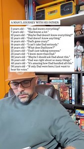 23K views · 5K reactions | This hits hard 沈 As a son, and father of four boys, I get pretty sentimental when I hear this song. I know some if my Gen Xers don’t have their parents around anymore, and for those that do, we only have so much time, that’s just the reality. Love on them while they are here. Anyway, I’m calling my dad now  | That_80s_Dude | Facebook