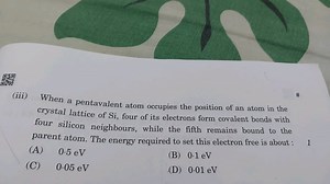 (iii) When a pentavalent atom occupies the position of an atom ... | Filo