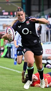 194K views · 2K reactions | Jess Breach showing her turn of pace  O2 | #WearTheRose | England Rugby | Facebook