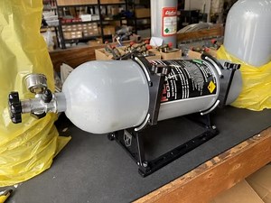 HOT PRODUCT ALERT !! Had to cool off the new Bottle Bracket we have. #inductionsolutions #billetbracket #nitrous #nitrouslife | Induction Solutions