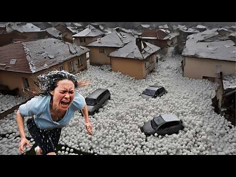 Most Devastating Hailstorm in Calgary History! Unbelievable Destruction Caught on Camera!