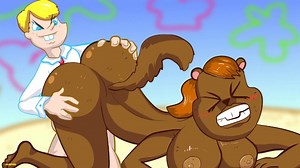 Sandy Cheeks – Die vollbusige Schlampe hat hart reingehämmert Spongebob hentai porn