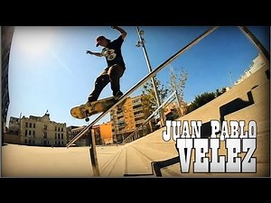 Juan Pablo Velez '' Pitbull '' skate in Barcelona