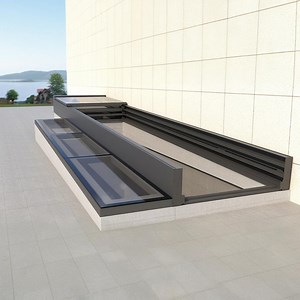 [Hot Item] Sunray Intelligent Remote Control Skylight Sliding Overlapping Casement Windows Sunrooms Roofs Basements Skylight