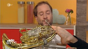 Leidenschaft kennt keine Hindernisse. Das hat Felix Klieser heute in unserer Sendung nochmal eindrucksvoll unter Beweis gestellt. | ZDF Volle Kanne