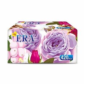 [Hot Item] Papel de tejido ecológico con logo personalizado 100% Papel de tejido facial perfumado de pulpa de madera virgen hecho en China