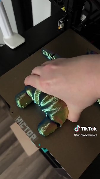 Oogie Boogie Flex: 3D Printing ASMR