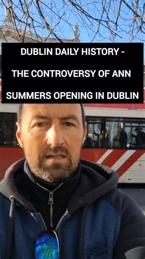 DUBLIN DAILY HISTORY - Story of Dublin's most controversial store opening on O'Connell Street. Learn about the controversy of Ann Summers opening in 1999 against a backdrop of massive Dublin protests. These are the hidden History stories you learn all about in Dublin Hidden History Private Tour. Look up dublinprivatetour.com to get the best local advice on what to do and see in Dublin and to learn what are the best Walking Tours to do in Dublin. Feel free to Like, Share, Comment & Follow the Pag