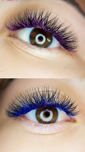 Color YY's are some of our favorite color lashes to use! They come in four different colors including, blue, purple, brown, and black! Here we decided to mix our regular YY ProMades with our blue and purple YY ProMades. In the top layer we used only black YY's and the bottom layer is where we let the color shine! What do you think of this combo? #PLAPro 🖤 #PLAYYLashes #YYLashes #hybridlashes #hybridlashextensions #ClassicLashes #LashesOnFleek #lashinspo #lashesonpoint #colorlashes #colorlashext